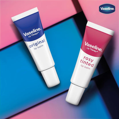 Vaseline Original Lip Balm 10g - Hydrating Lip Care Balm for Soft Smooth Lips, Daily Moisture Protection, Dry Lip Care & Long