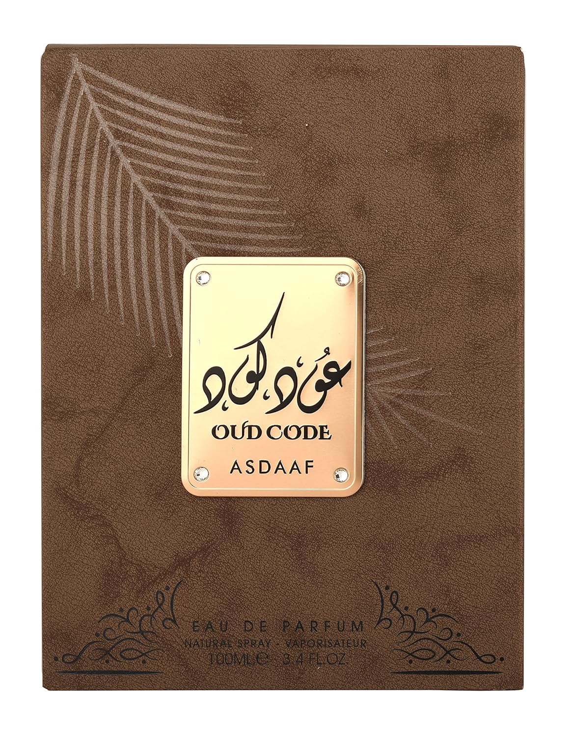 Asdaaf Oud Code Eau De Parfum, Fragrance For Men & Women 100ml