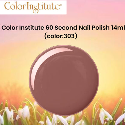 Color Institute 60 Second Nail Polish 14ml (color:303)
