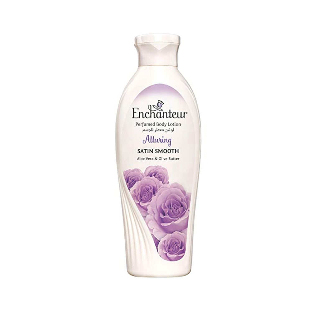 Enchanteur Alluring Perfumed Body Lotion 100ml - Deep Moisturizing Floral Fragrance Lotion for Soft, Smooth & Radiant Skin Da