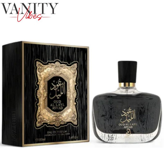 Arabiyat Oud Al Layl Aswad Eau De Parfum 100ml for Men Intense Woody & Oriental Fragrance
