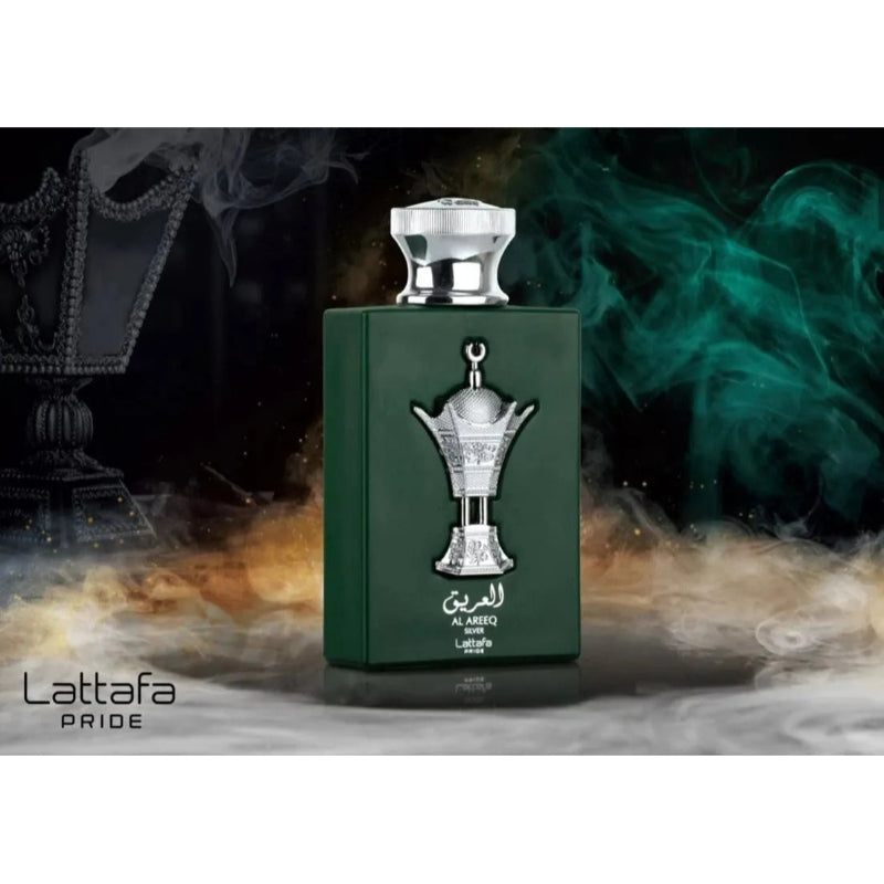 Lattafa Pride Al Areeq Silver Eau de Parfum 100ml - Long Lasting Luxury Unisex Fragrance for Men & Women