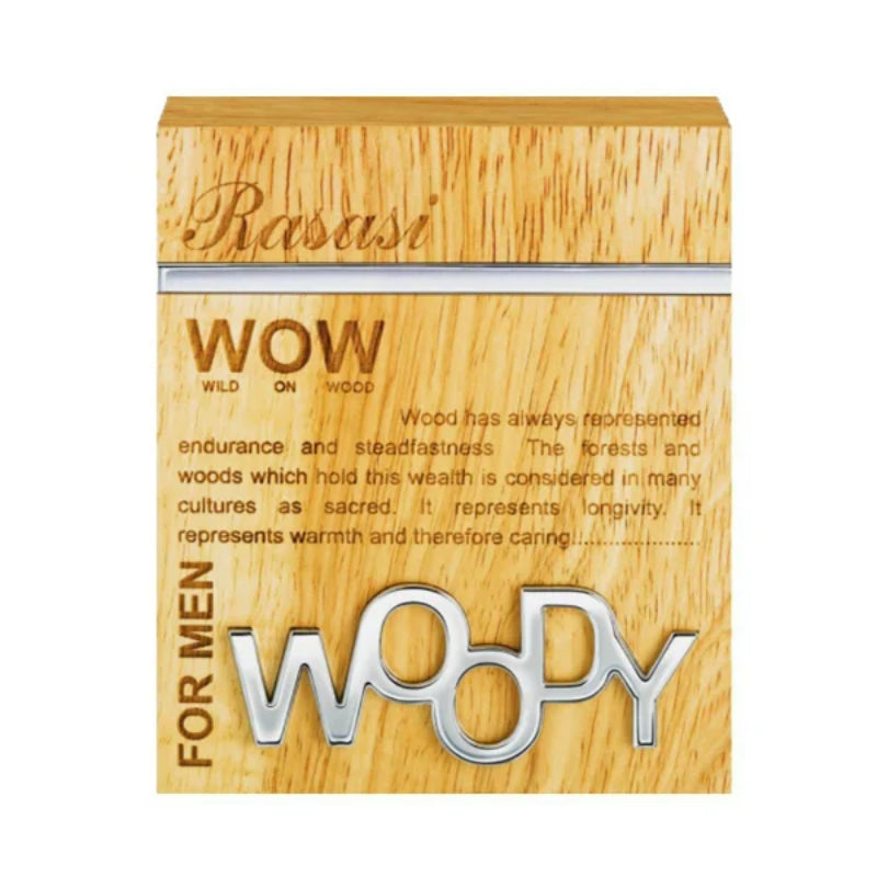 Woody by Rasasi Fragrance EDP 60ml Perfume for Men