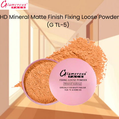 Glamorous Face HD Mineral Matte Finish Fixing Loose Powder (G TL-5)