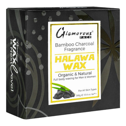 Glamorous Face Halawa Wax 300G (Bamboo Charcoal)