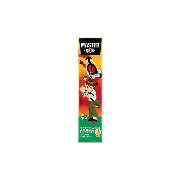 Master Kids Ben 10 Toothpaste 50g – Gentle Kids Oral Care Formula for Strong Teeth Protection, Cavity Defense, Fresh Breath &