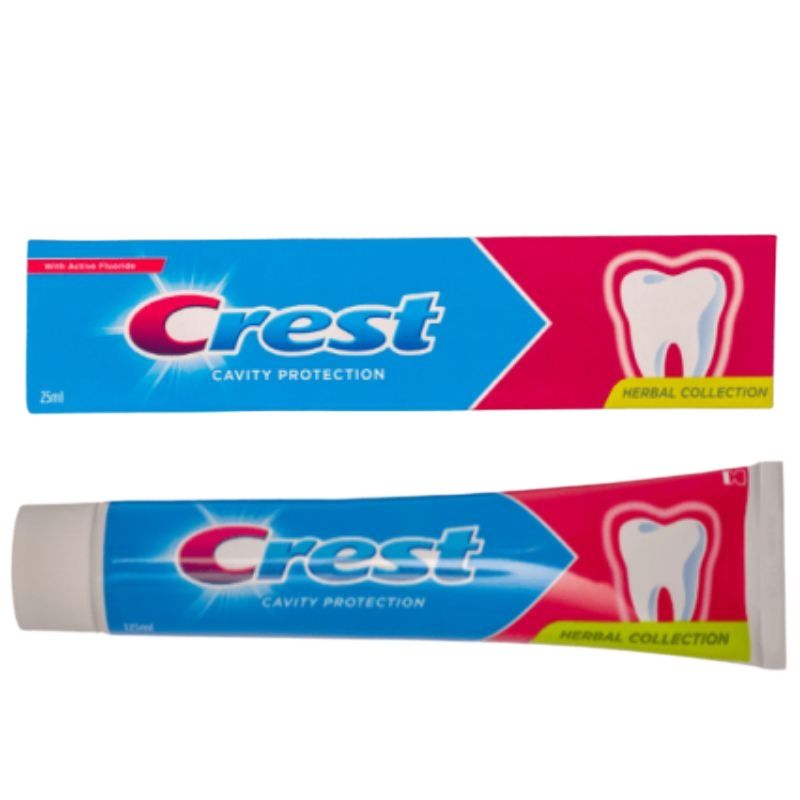 Crest Herbal Collection Toothpaste 125ml Natural Herbs for Healthy Gums & Fresh Breath