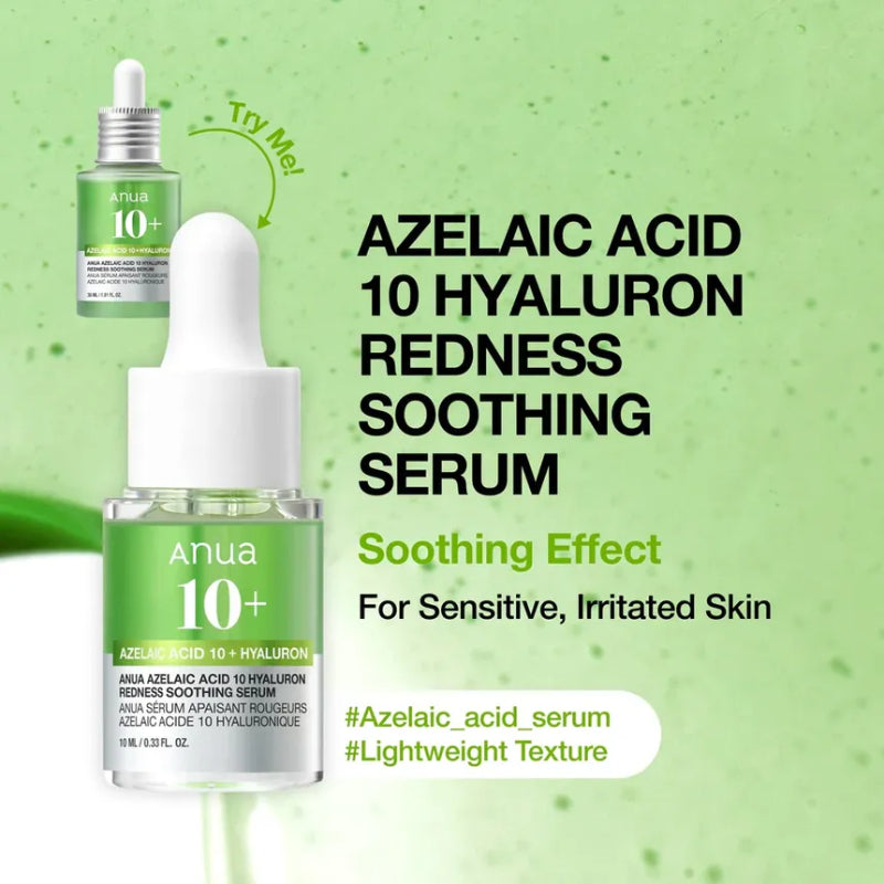 Anua Serum Mini Set 10 ml Travel-Friendly Hydration & Skin Nourishment (K Beauty)