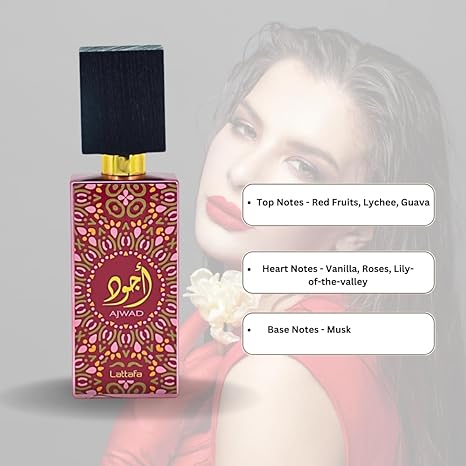 Lattafa Ajwad Pink to Pink EDP for Men And Women -60ml