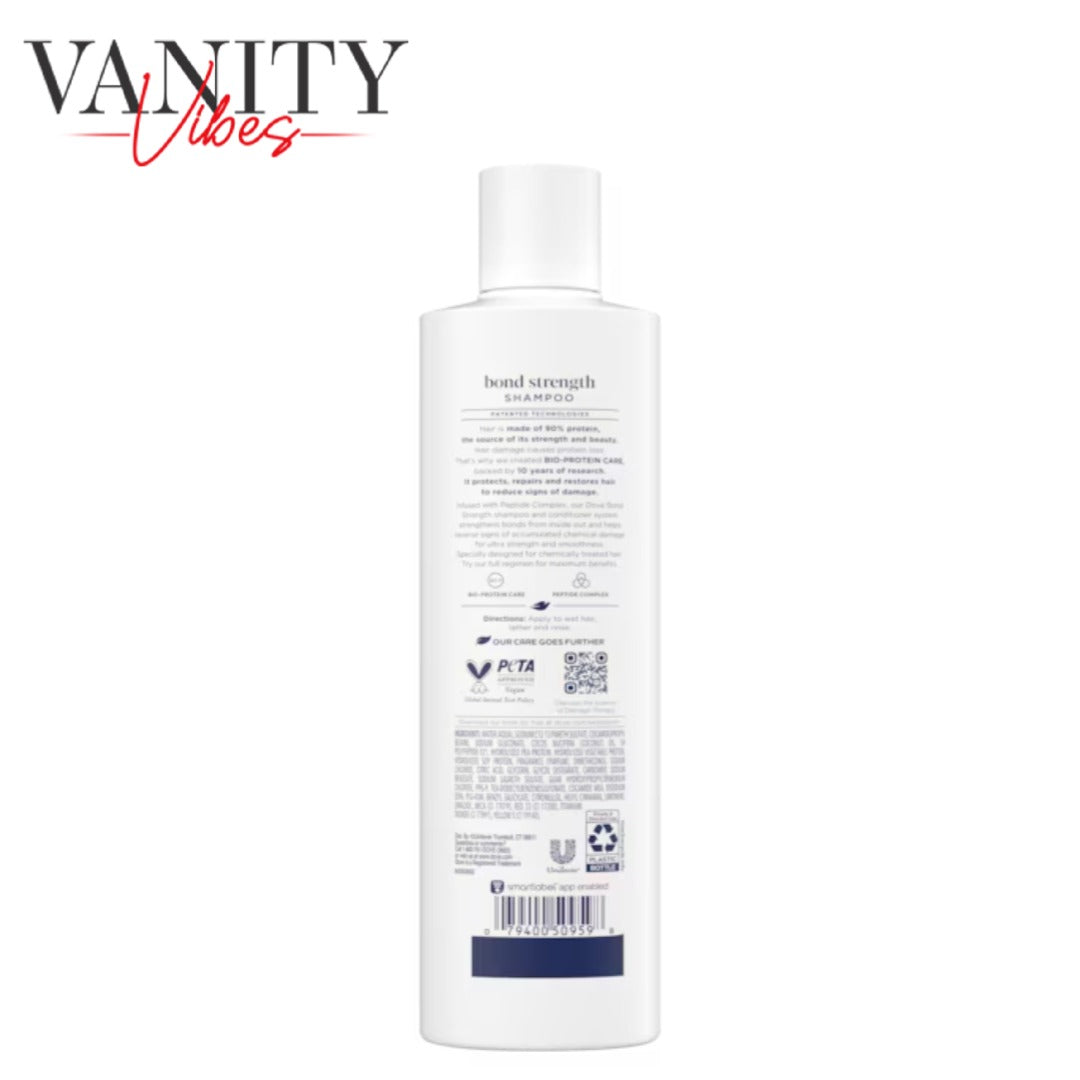 Dove Damage Therapy Bond Strength Shampoo 355ml - Strengthening Shampoo for Damaged & Weak Hair (USA)