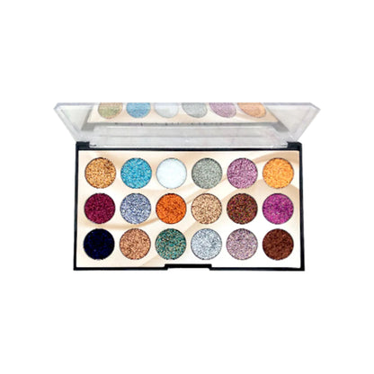 Color Institute 18 Color Glitter Eyeshadow Kit (Group:A)