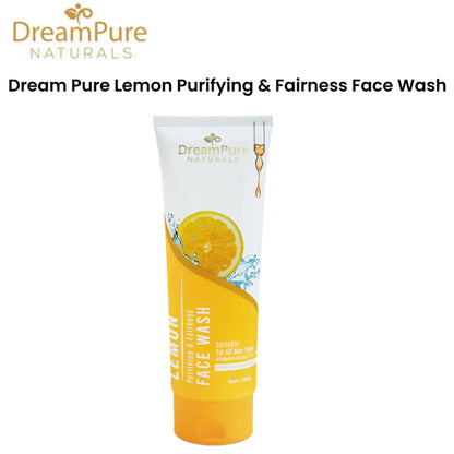 Dream Pure Lemon Purifying & Fairness Face Wash 100g