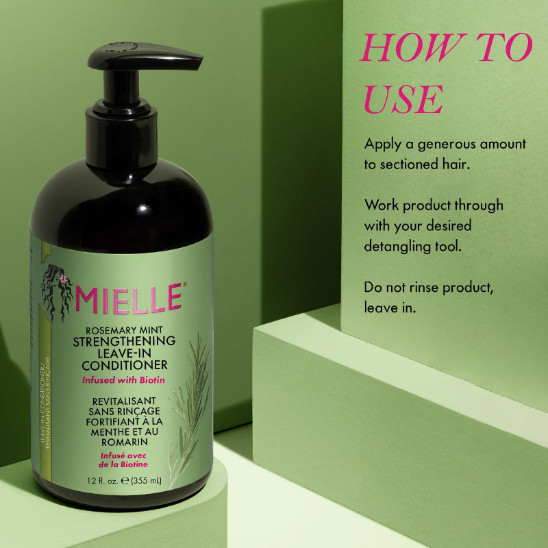 Mielle Rosemary Mint Strengthening Leave in Conditioner 355ml