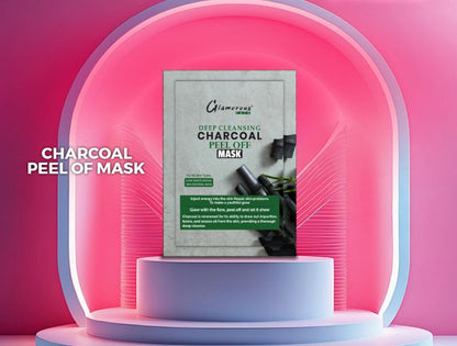 Glamorous Face Deep Cleansing Charcoal Peel Off Mask