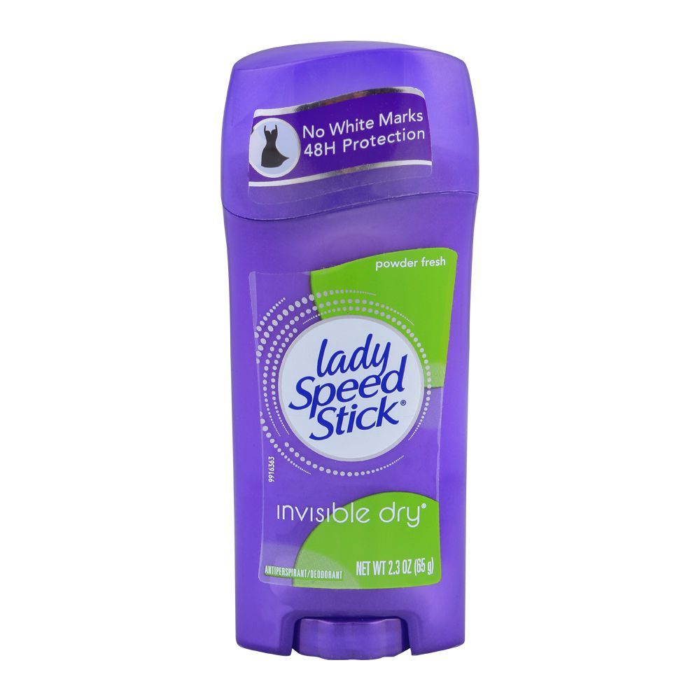 Lady Speed Stick Invisible Dry Powder Fresh Antiperspirant Deodorant 65g – Long Lasting Odor Protection for Women