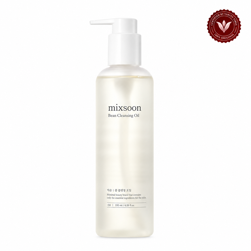 Mixsoon Bean Cleansing Oil 195ml — Vanity Vibes white-background product photo