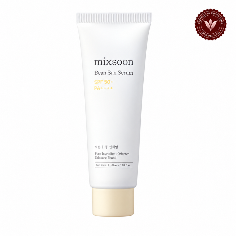 Mixsoon Bean Sun Serum SPF 50+ PA++++ 50ml — Vanity Vibes white-background product photo