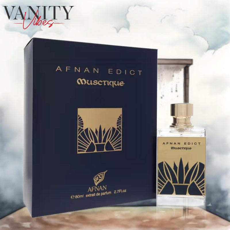 Edict Musctique by Afnan Extrait De Parfum 80ml for Men & Women
