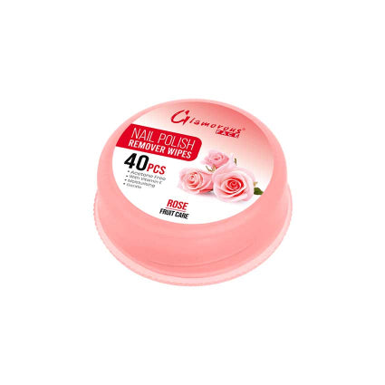 Glamorous Face Nail Remover Tissue (ROSE)