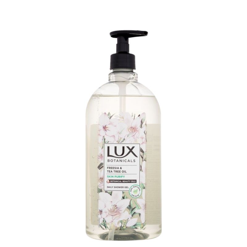 Lux Botanicals Freesia & Tea Tree Oil Daily Shower Gel 750ml Purifying & Refreshing Skin Care