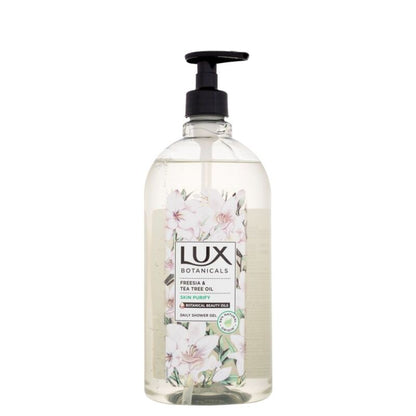 Lux Botanicals Freesia & Tea Tree Oil Daily Shower Gel 750ml Purifying & Refreshing Skin Care