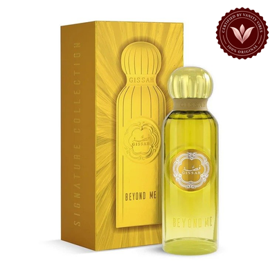Gissah Beyond Me EDP 200ml bottle and box
