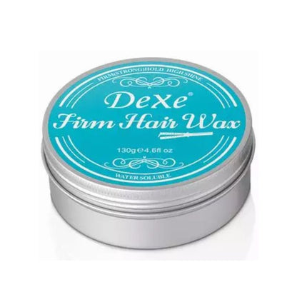 DEXE Firm Hair Wax Strong Hold 130 g Long-Lasting Hold & Defined Hairstyle (Blue)