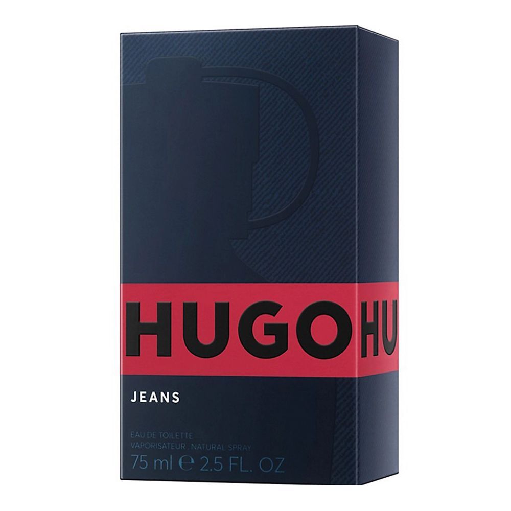 Hugo Jeans Eau de Toilette 125ml Masculine Fresh Casual Fragrance