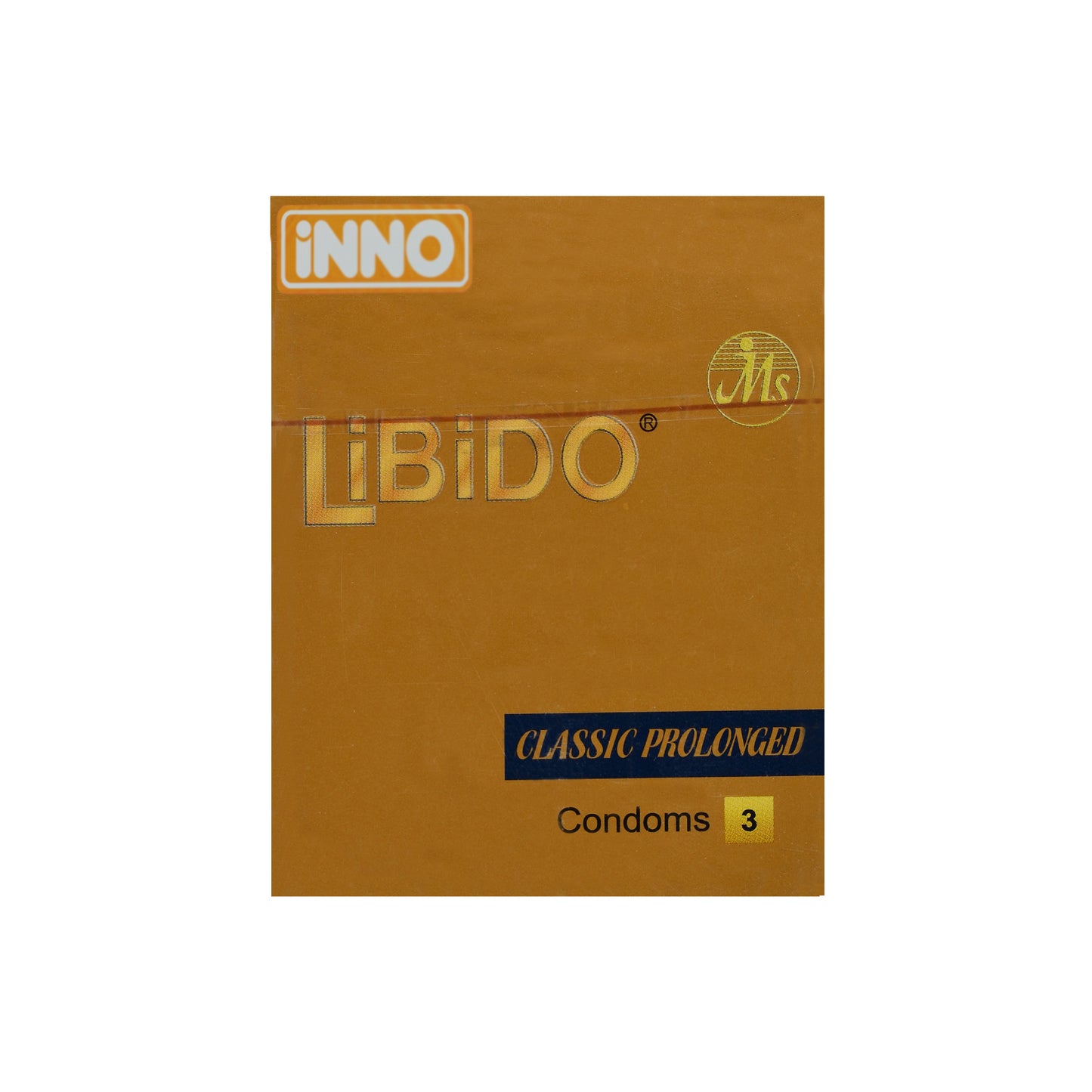 Inno Dotted prolonged 3 piece condom MS