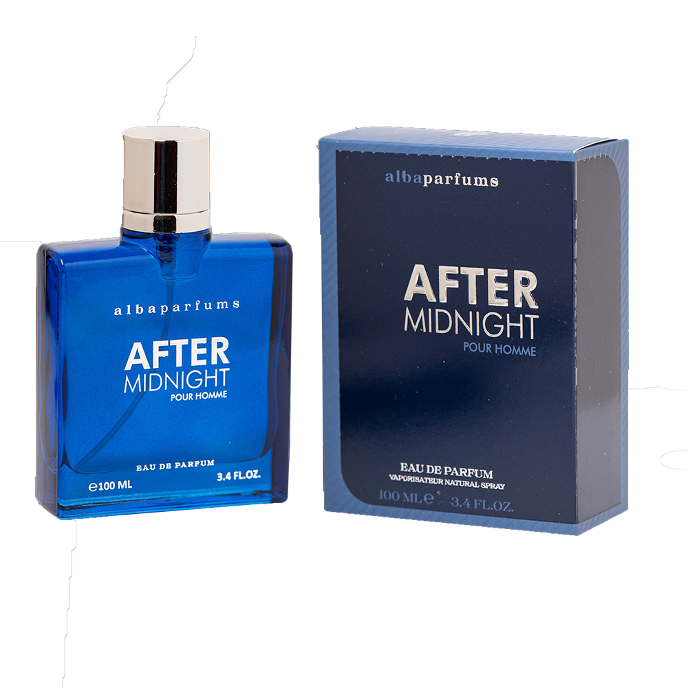 Alba Perfumes Albaparfums After Midnight Pour Homme Eau de Parfum 100ml - Long Lasting Original Bold Masculine Fragrance for 