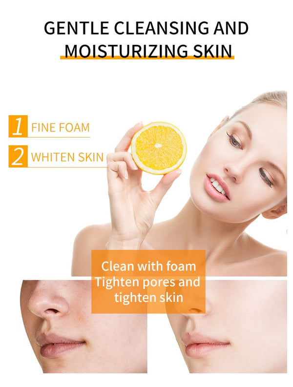 Dr. Rashel Vitamin C Brightening Face Wash 100 g Radiance Boost & Gentle Cleansing