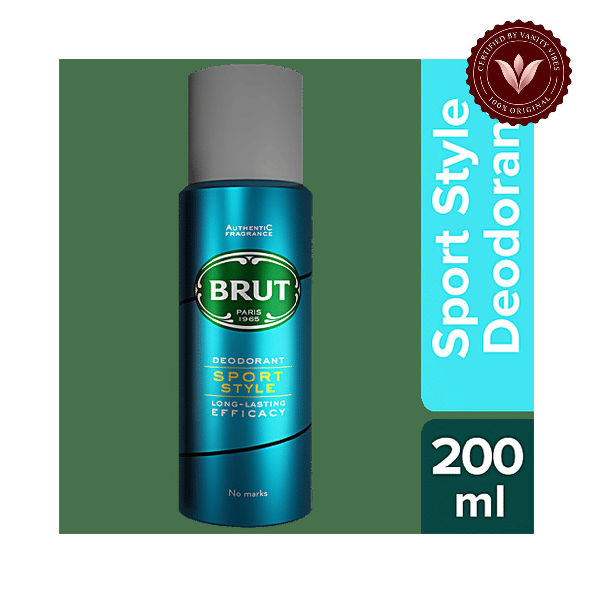Brut Deo Spray 200ml Sports Style — alternate product photo