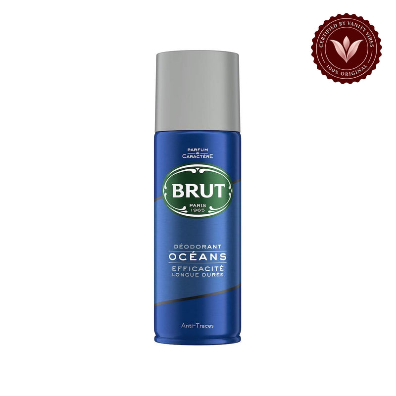 Oceans by Brut Deodorant Body Spray 200ml for Men — centered front product photo