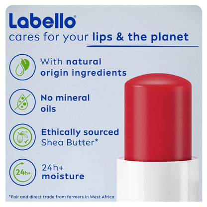 Labello 24H+ Moisture Strawberry Lip Balm 4.8g