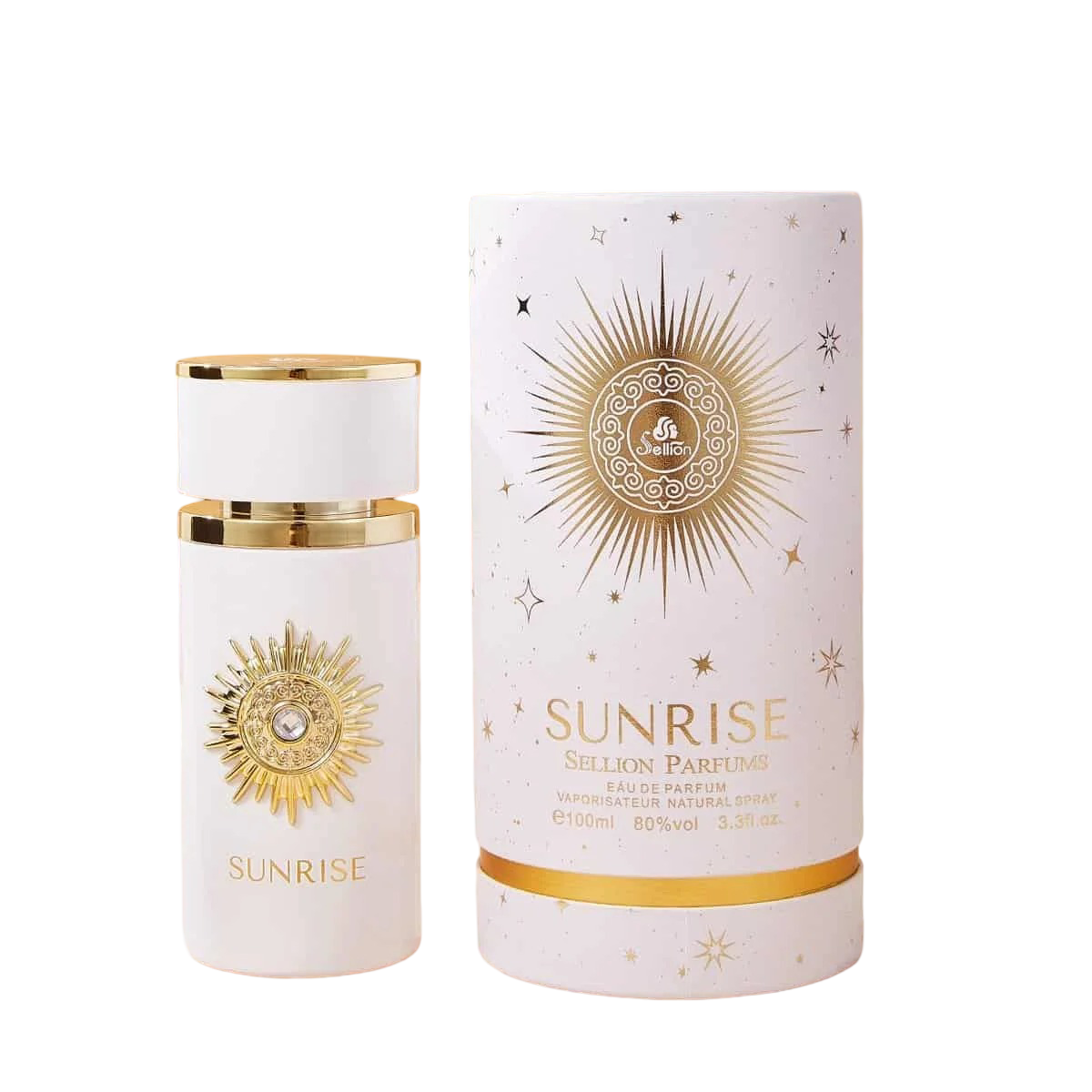 Sunrise White by Sellion Parfums Eau De Parfum 100ml – Long Lasting Fresh Floral Musky Fragrance Perfume for Men & Women Eleg