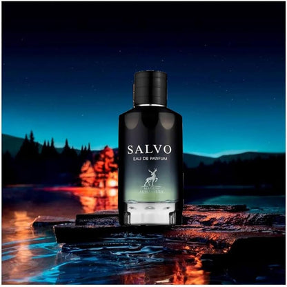 Salvo Eau de Parfum by Maison Alhambra for Men 100ml Long-Lasting Bold Masculine Fragrance
