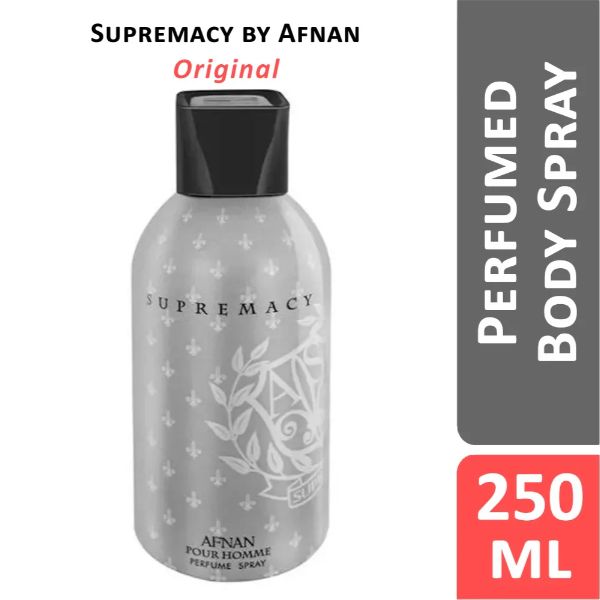Afnan Supremacy Silver body Spray 250ml