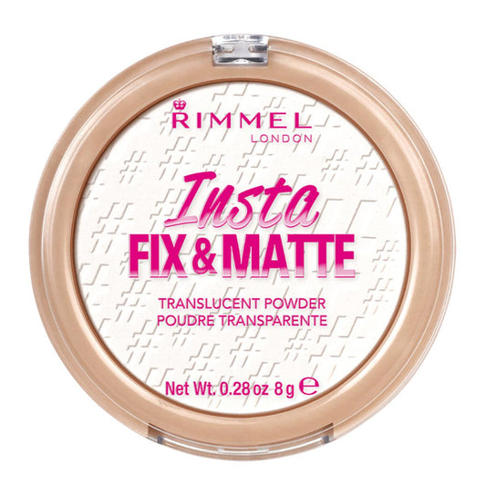 Rimmel Insta Fix And Matte Powder-001 Translucent