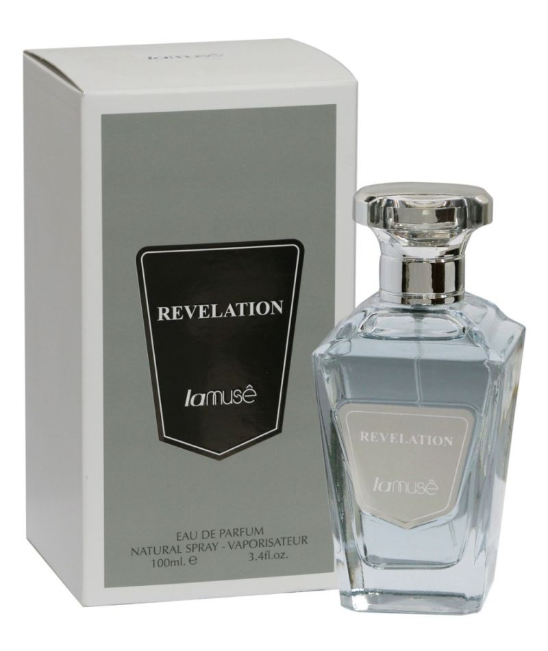 Lamuse Revelation Eau De Parfum 100ml Masculine Woody & Spicy Fragrance