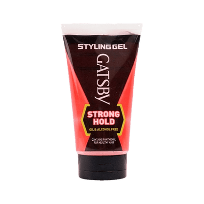 Gatsby Strong Hold Hair Styling Gel 150g – Long Lasting Maximum Hold Gel for Sharp Hairstyles, Wet Look Shine & All Day Stron