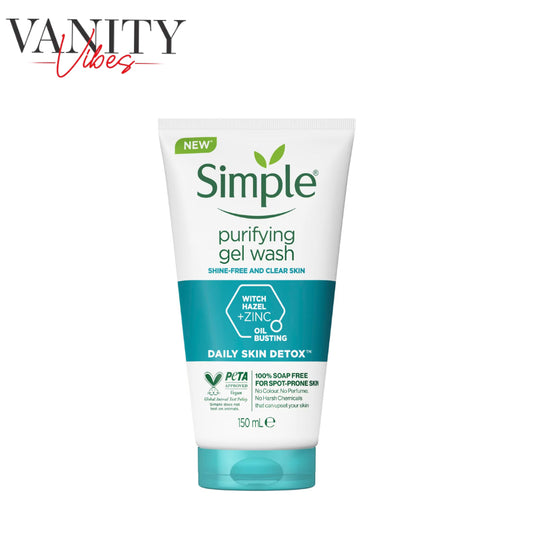 Simple Purifying Gel Wash 150 ml Deep Cleansing & Refreshing Care