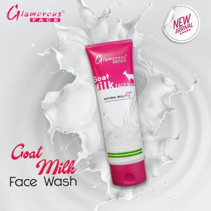 Glamorous Face Whitening Goat Milk Face Wash 100gm