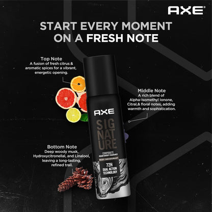 Axe Signature Corporate No Gas Body Deodorant for Men 122 ml