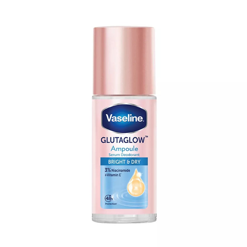 Vaseline Glutaglow Ampoule Serum Deodorant Bright & Dry 48h Protection 45ml