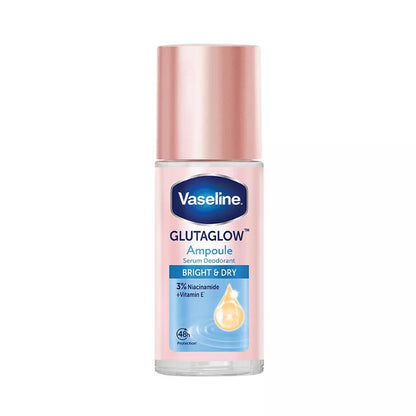 Vaseline Glutaglow Ampoule Serum Deodorant Bright & Dry 48h Protection 45ml