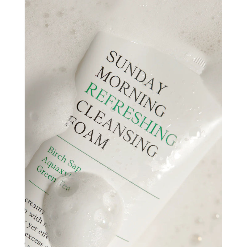 AXIS-Y Sunday Morning Refreshing Cleansing Foam 120 ml Gentle Deep Cleansing & Morning Refresh (K Beauty)
