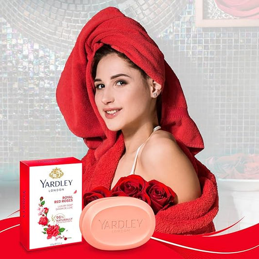 Yardley Royal Red Roses Luxury Soap 100g