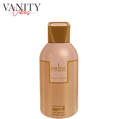 Pride Pour Femme By Rue Broca for Perfumed Body Spray 250ml women