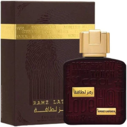 Lattafa Ramz Gold Eau de Parfum 100ml - Long-Lasting Unisex Perfume for Men & Women