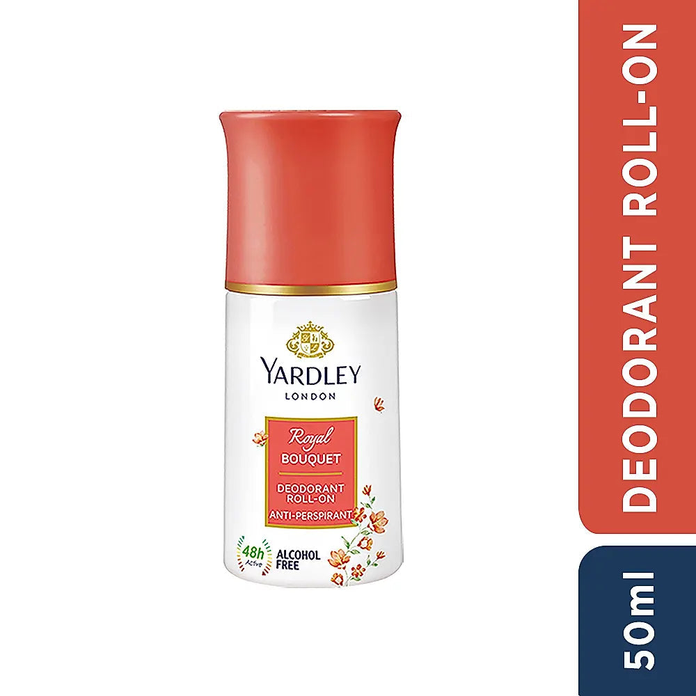 Yardley London Royal Bouquet Deodorant Roll On 50ml